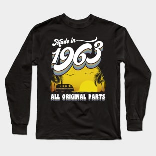 Made in 1963 60th Birthday Gift 60 Years Old 60th Birthday Long Sleeve T-Shirt